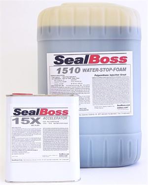 SealBoss 1510 Water Stop Foam, Polyurethane Foam Grout, Water Stop ...